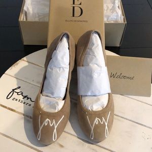 New Ellen Degeneres Langston Ballet Flats, Size 7